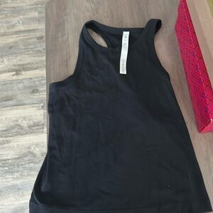 Black lululemon align racer back size 8